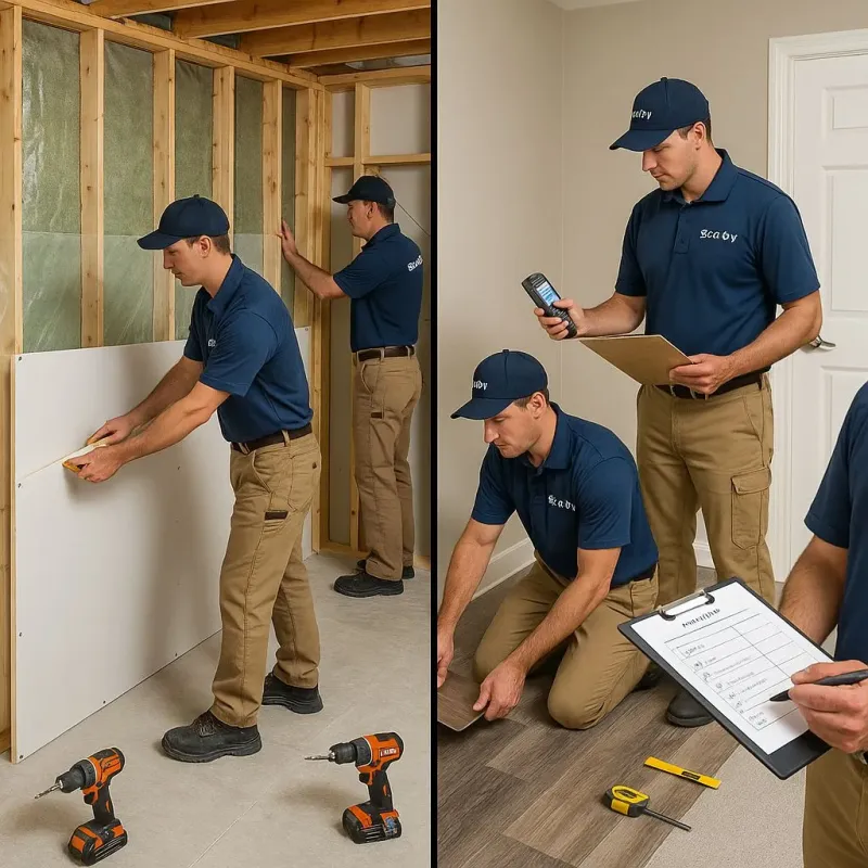 Repairs and Reconstruction process in Huntingtown, MD